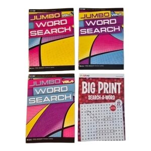 Word Search Puzzle Books Set